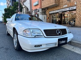 メルセデス・ベンツ SLクラス SL320 左H 黒革 ディーラー車 記録簿 ETC