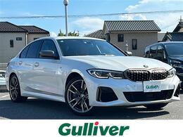 BMW 3シリーズ M340i xドライブ 4WD 禁煙車 左ハンドル 茶革 全周囲 HUD ACC