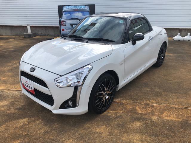 コペン　ローブ　S　2WD　パールホワイト　MT車です！！
