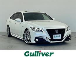 トヨタ クラウン ハイブリッド 2.5 RS アドバンス 純ナビ 360°カメラ サンルーフ ローダウン