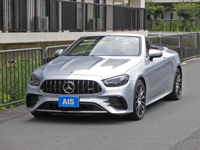瞬時にオープンスタイルに切り替わり爽快なドライブが楽しめるメルセデスAMG E53 4マチック＋！