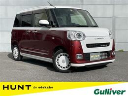 ダイハツ ムーヴキャンバス 660 ストライプス G 純ディスプレイオーディオ 全方位カメラ