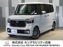 ホンダ N-BOX カスタム 660 ターボ 当社デモカー　純正メモリーナビ　ホンダセ