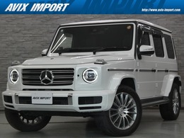 メルセデス・ベンツ Gクラス G400d AMGライン ディーゼルターボ 4WD 1オナADダンピング LUX-PKG 黒革 Burmester