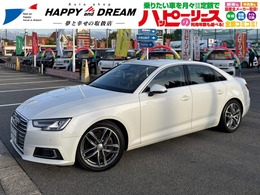アウディ A4 2.0 TFSI スポーツ 純正フルセグHDDナビ　バックカメラ