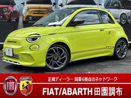 アバルト 500eカブリオレ ツーリズモ ワンオーナー　サイドデカール　ETC2.0