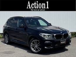 BMW X3 xドライブ20d Mスポーツ ディーゼルターボ 4WD ナビTV　黒革　レダクル　BSM　ドラレコ