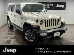 ジープ ラングラー アンリミテッド サハラ 3.6L 4WD 認中保証付 AppleCarPlay Bluetooth LED