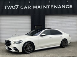 メルセデス・ベンツ Sクラス S400 d 4マチック AMGライン ディーゼルターボ 4WD AMG21インチ　ローダウン