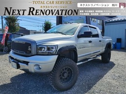 ダッジ ラムトラック メガキャブ3500カミンズ グッドリッチ 下廻り防錆済み ナビ Bカメラ