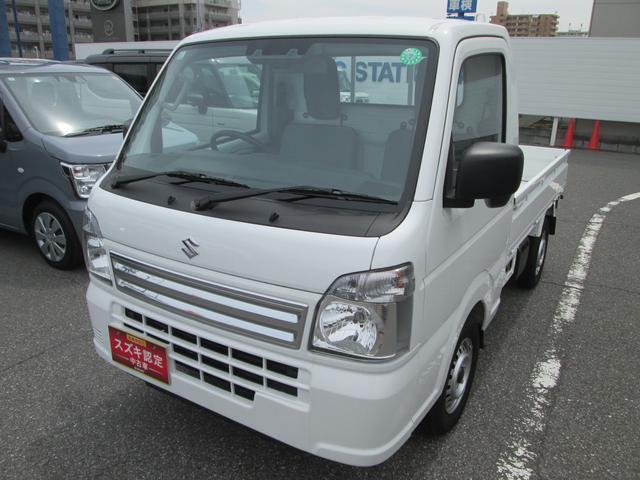 令和6年式　キャリイトラック　KCエアコン・パワステ 衝突被害軽減ブレーキ　オートライト　5MT車　AM/FMラジオ付き