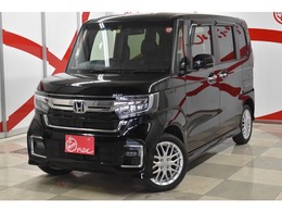 ホンダ N-BOX カスタム 660 L ターボ 4WD 純正ナビ　両側電動スライドドア　ETC2.0