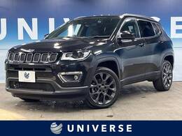 ジープ コンパス Sモデル 4WD 黒革シート ALPINEサウンド ACC 純正ナビ