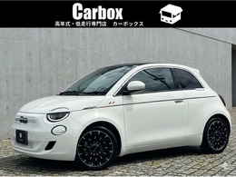 フィアット 500e アイコン ガラスルーフ ワンオーナー バックカメラ