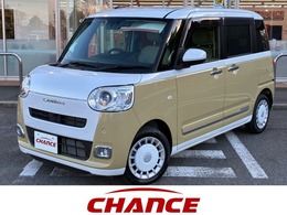 ダイハツ ムーヴキャンバス 660 ストライプス G 衝突軽減ブレーキ　純正ナビ　フルセグ　CD