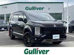 三菱 デリカD：5 2.2 シャモニー 電動サイドステップ非装着車 ディーゼルターボ 4WD 追従クルコン/前後ドラレコ/社外ナビ