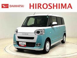 ダイハツ ムーヴキャンバス 660 ストライプス G LEDオートライト・フォグランプ　電動パ