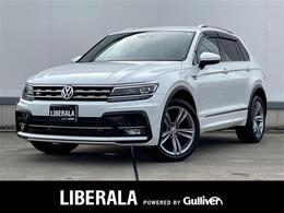 フォルクスワーゲン ティグアン TDI 4モーション Rライン ディーゼルターボ 4WD 純正ナビ　フルセグTV　CD/DVD再生　Blueto