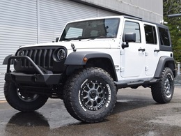ジープ ラングラー アンリミテッド スポーツ 4WD リフトアップ　JLルック　新品タイヤ