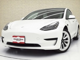 テスラ モデル3 RWD 19inノバホイール/白革シート/ガラスルーフ