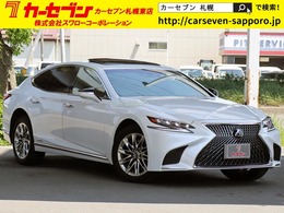 レクサス LS 500h バージョンL 4WD サンルーフ　セーフティ+　黒革　ナビTV