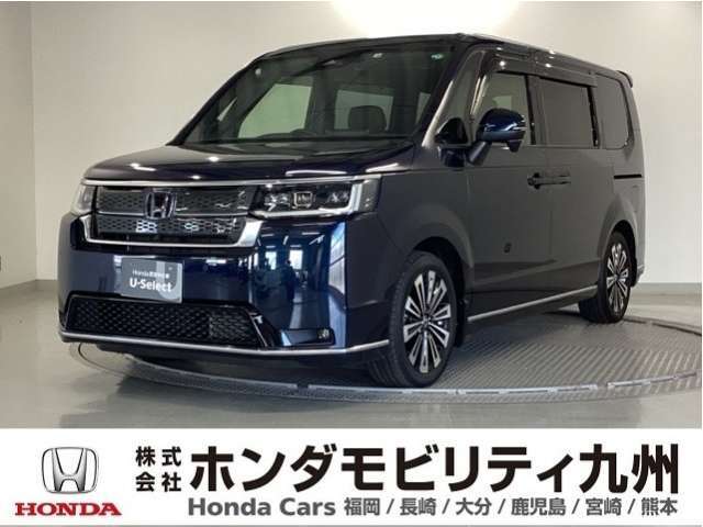 上質に仕立てた、力強く伸びやかなシルエットのステップワゴン e:HEV スパーダ プレミアムラインです。