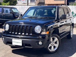 ジープ パトリオット リミテッド 4WD ブラックレザーシート　本革巻ステアリング