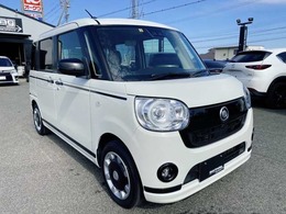 ダイハツ ムーヴキャンバス 660 G ブラックアクセント リミテッド SAIII 純正8インチフルセグTVナビ・SD・BT・DVD・