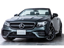 メルセデスAMG Eクラスカブリオレ E53 4マチックプラス 4WD エクスクルーシブP エアバラP 黒赤革　茶幌