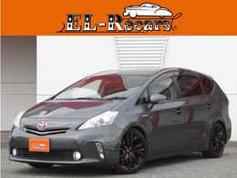 トヨタ プリウスα 1.8 S BLITZ車高調 外マフラー・テール・18AW ETC
