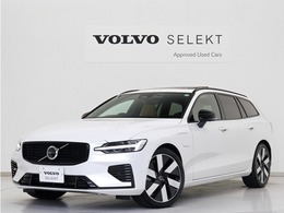 ボルボ V60 ウルトラ T6 AWD プラグイン ハイブリッド 4WD PHEV サンルーフ 2025年モデル Google 茶革