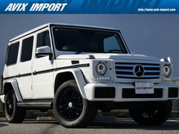 メルセデス・ベンツ Gクラス G350d ロング ディーゼルターボ 4WD 黒革 SR HDDナビ 地デジ 18AW 禁煙 正規D車
