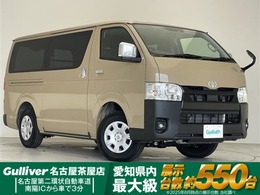トヨタ ハイエースバン 2.8 スーパーGL ロング ディーゼルターボ 4WD 登録済未使用車 トヨタセーフティセンス 衝
