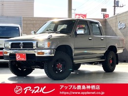 トヨタ ハイラックス 2.8 SSR ダブルキャブ ロングボディ ディーゼル 4WD 4WD　MT　エアコン　CD　カセット