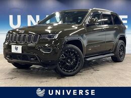 ジープ グランドチェロキー 75th アニバーサリー エディション 4WD 純正ナビ　フルセグ　フロント・サイド・バ