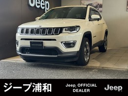 ジープ コンパス リミテッド 4WD 認定中古車　ワンオーナー禁煙車　シートj