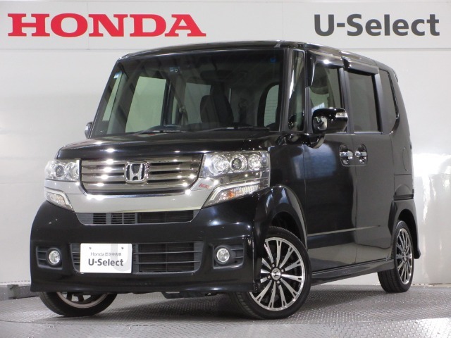 ワンオーナー車のN-BOXカスタム（GターボSSパッケージ）が入庫です。当社で下取りしたお車になります。こちらは1年の保証付！延長保証もお付けすることが出来ます。