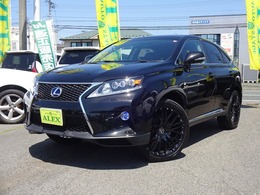レクサス RXハイブリッド 450h バージョンL 4WD カールソン22インチアルミ/純正ナビ/革