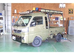 ダイハツ ハイゼットトラック 660 ジャンボ エクストラ 3方開 4WD ハードカーゴ　架装車