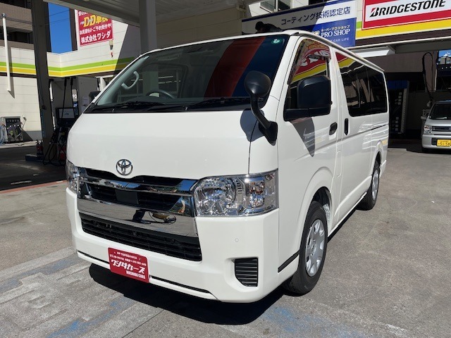 ハイエースバンを入荷しました！未使用車になります！