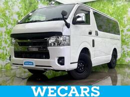 トヨタ ハイエースバン 2.8 スーパーGL ダークプライムII ロングボディ ディーゼルターボ 4WD 純正 SDナビ/デジタルインナーミラー/衝突