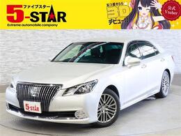 トヨタ クラウンマジェスタ 3.5 Fバージョン 本革エアシート 後席シートヒーター BSM