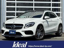メルセデスAMG GLAクラス GLA 45 4マチック 4WD サンルーフ フルセグナビ 黒革電動シート
