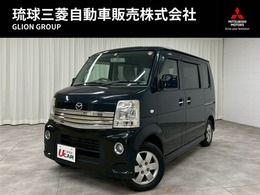 マツダ スクラムワゴン 660 PZターボ ロールーフ ターボ車・4速AT・社外ナビ・フルセグ・ETC