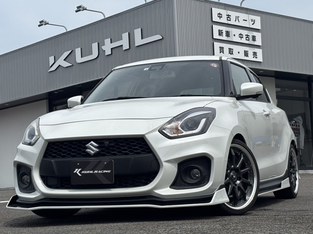 スズキスイフトスポーツ！走行距離約5万キロとまだまだ現役車両！カスタムパーツ多数の特選車が入庫いたしました！一点物ですので是非店頭へ現車確認にご来店ください！