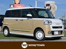 ダイハツ ムーヴキャンバス 660 ストライプス G 禁煙純正メモリーナビ地デジTV両側パワスラ