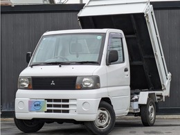三菱 ミニキャブトラック 660 楽床ダンプ 4WD MT5速/切替4WD/エアコン/パワステ