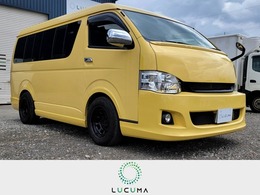 トヨタ ハイエース 2.7 GL ロング ミドルルーフ 4WD ベット・リアシーケンシャルウインカー