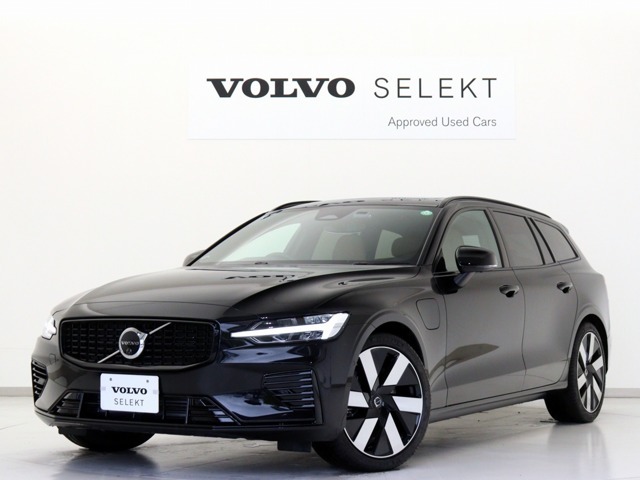 2025年モデル『V60 Ultra T6 AWD plug-in hybrid』PHEV 電動パノラマサンルーフ B＆Wプレミアムサウンド Google搭載 前後純正ドラレコ クリスタルシフトノブ ワイヤレススマホチャージ  茶革 グループ 総在庫300台