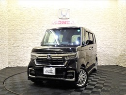 ホンダ N-BOX カスタム 660 L ターボ 禁煙 純正ナビTV 純正ドラレコ前後 ETC LED
